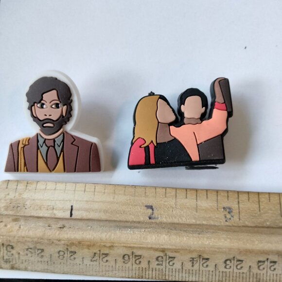 YOU Shoe Charms Joe Goldberg Penn Badgley American TV Series Lot 2 - Picture 2 of 7